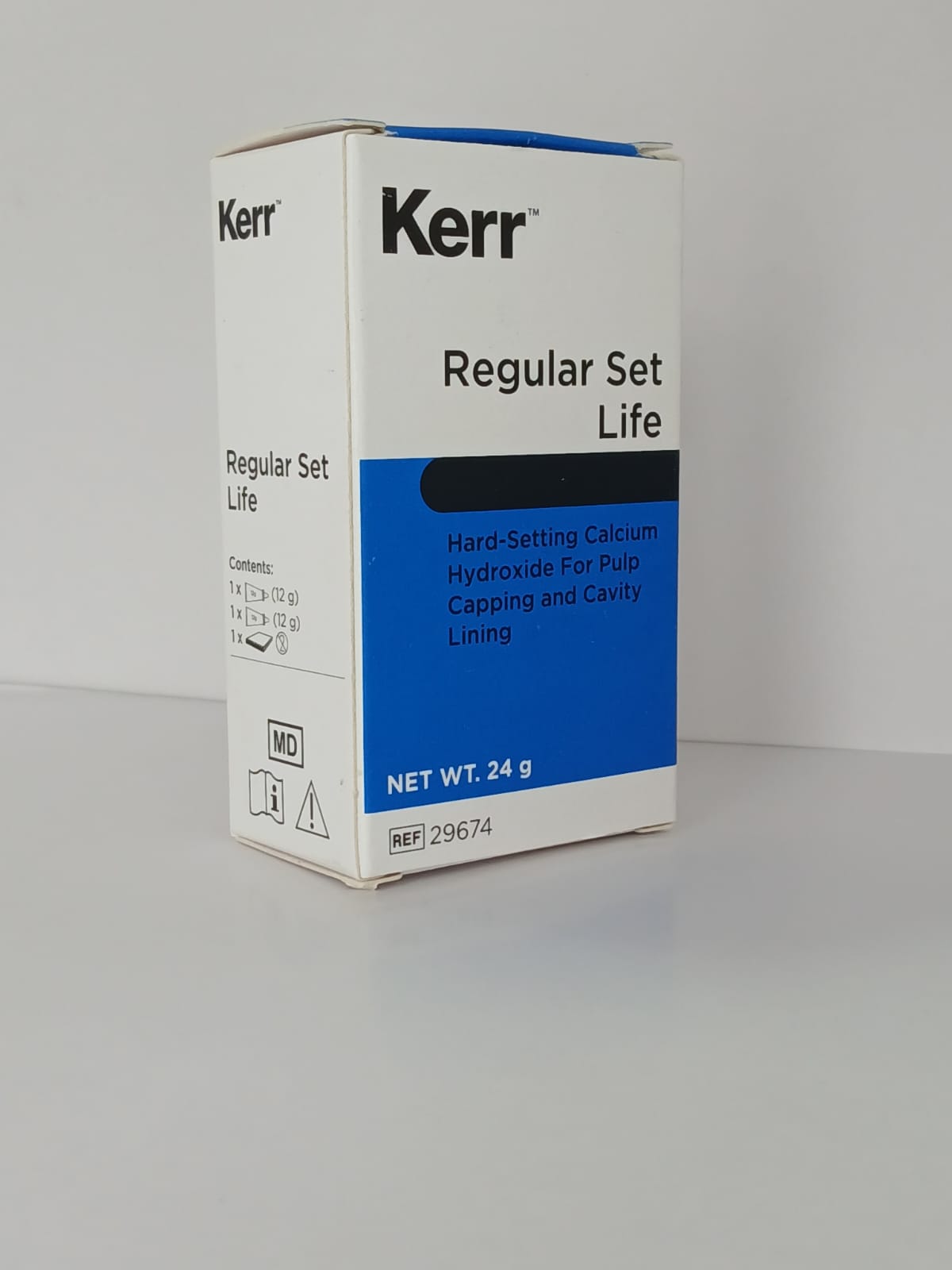 Hidróxido de calcio de fraguado duro - Regular Set Life marca Kerr™️