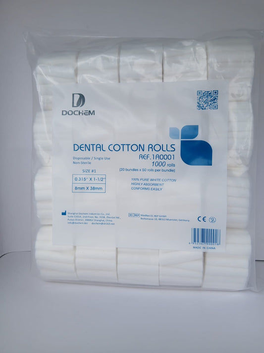 Rollos de Algodón Dental - DOCHEM