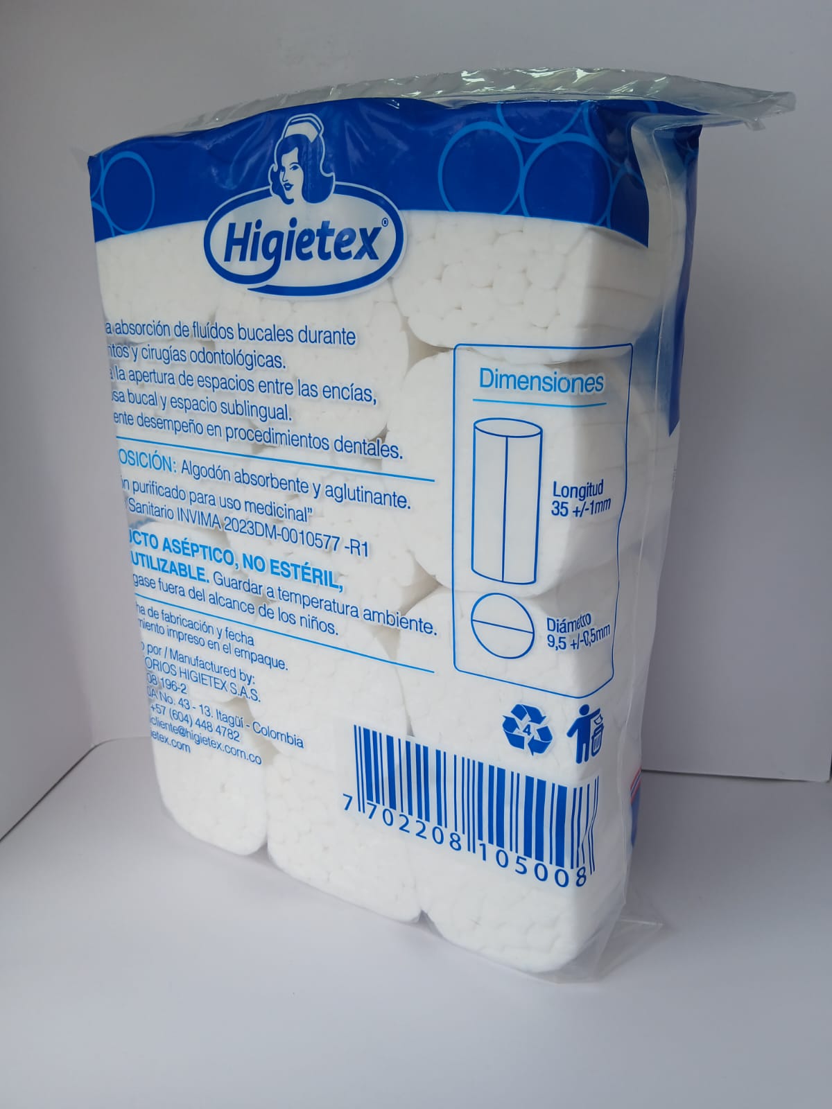 Rollos Dentales - Higietex