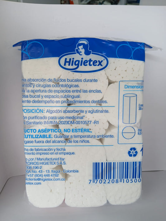 Rollos Dentales - Higietex